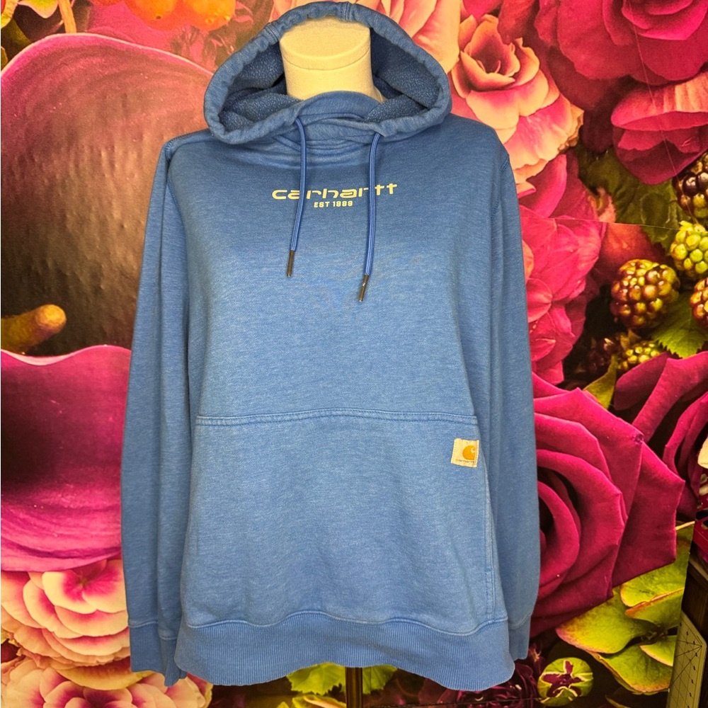 Carhartt Men's Blue Hoodie